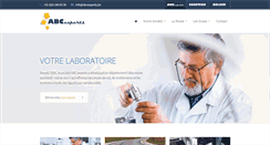Desktop Screenshot of abcexperts.be